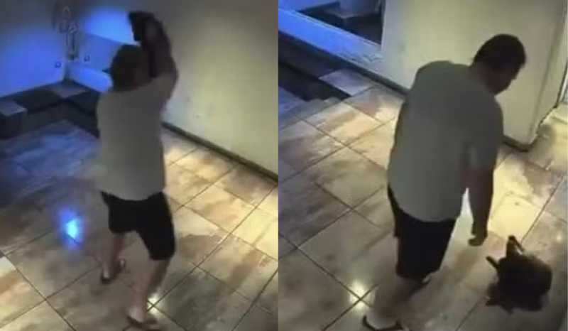 Homem é preso por agredir cachorro em prédio de Buenos Aires