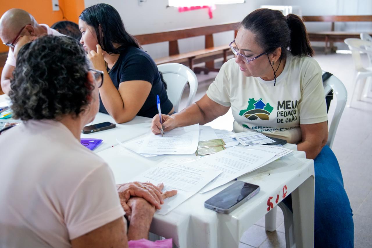 Defensoria Pública realiza atendimento fundiário no Vasco Vasques