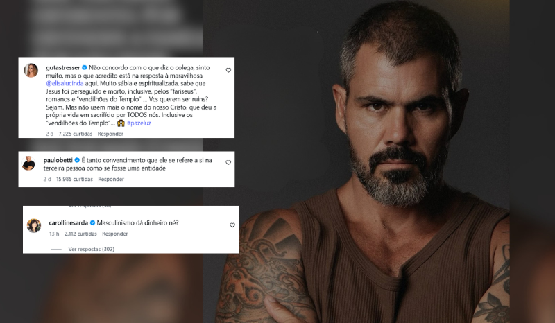 Criação de curso por Juliano Cazarré gera polêmica entre famosos