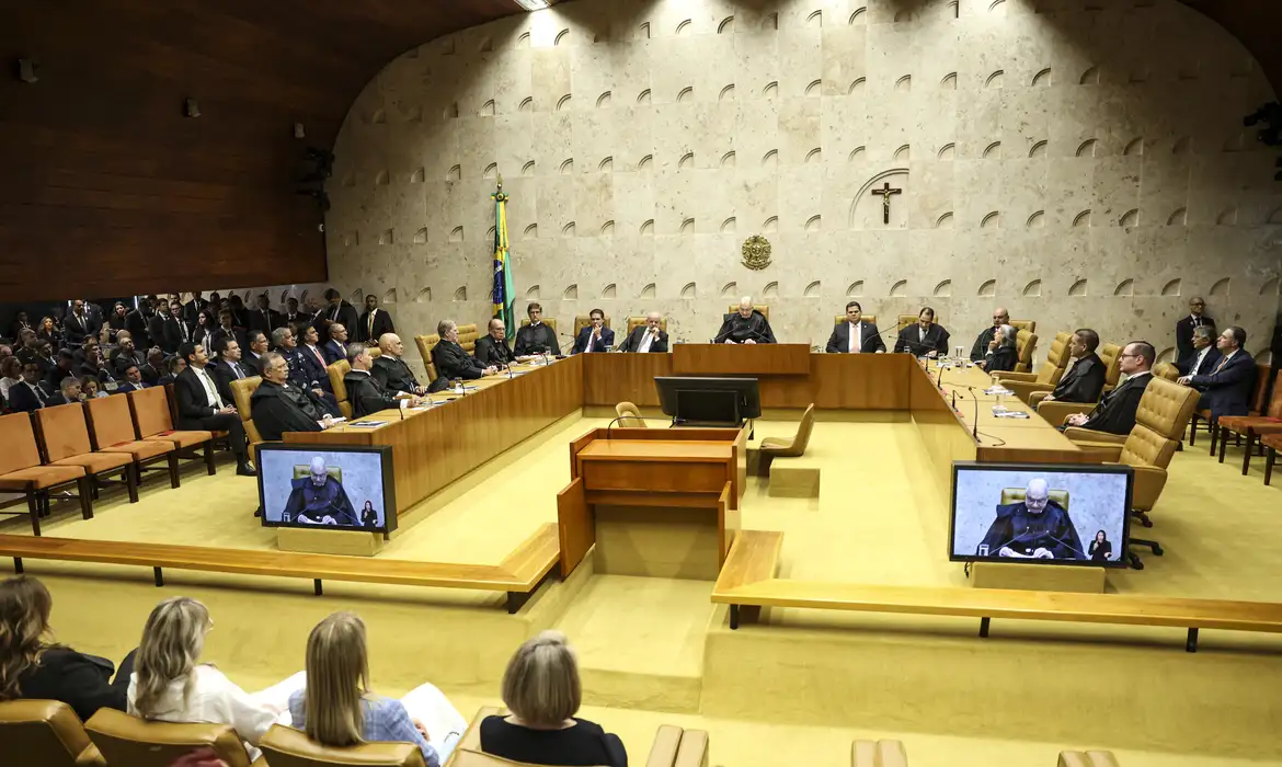 STF retoma sessões com pautas sobre Lei Maria da Penha, reforma tributária e eleições no RJ
