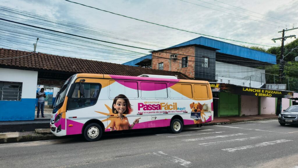 Sinetram Itinerante oferece emissão de cartões gratuitos em Manaus