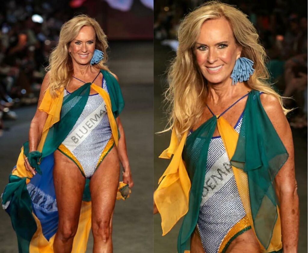 Helô Pinheiro, a eterna musa, brilha em desfile aos 82 anos no Rio