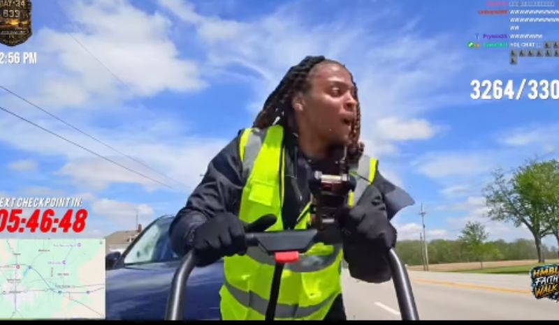 Streamer sofre atropelamento durante live em rodovia dos EUA