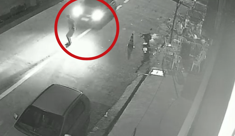 Grave atropelamento deixa homem ferido em Manaus; condutor é agredido