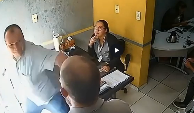 Briga em funerária de Minas Gerais termina em agressão física