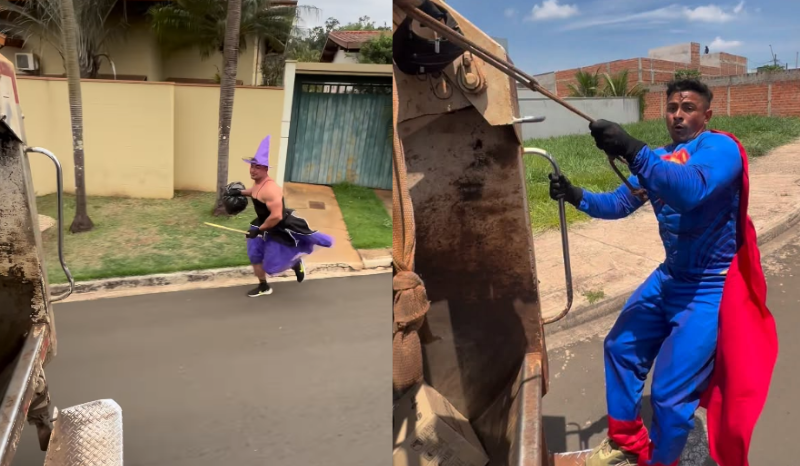 Gari gato encanta a cidade de Araras com músicas e fantasias divertidas