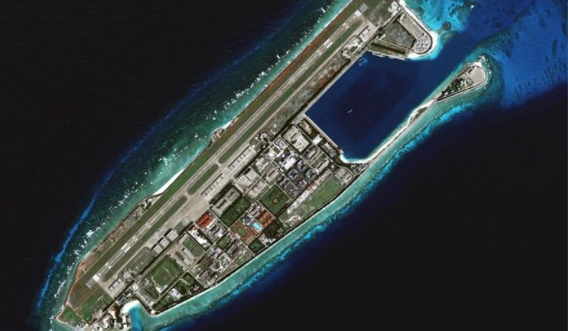 China desenvolve ilha artificial resistente a explosões nucleares