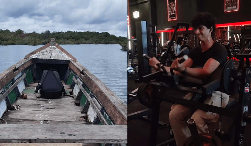 Jovem de Santarém percorre 40 km para treinar e viraliza nas redes sociais