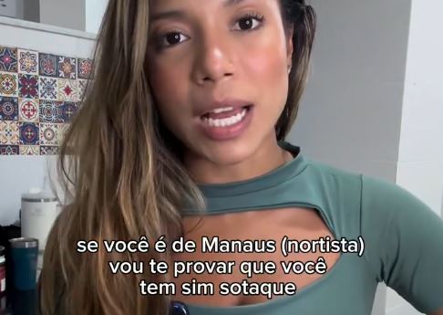 Criadora de conteúdo evidencia sotaque peculiar dos manauaras em vídeo