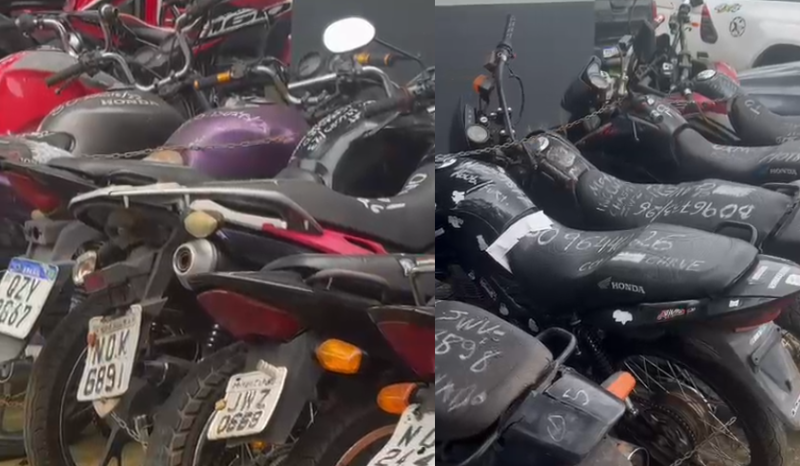 Polícia devolve 24 motocicletas recuperadas a vítimas de furto em Manaus