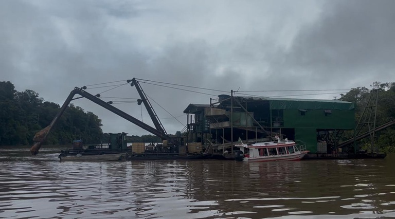Operação Yuruparí combate garimpo ilegal em Japurá, no Amazonas
