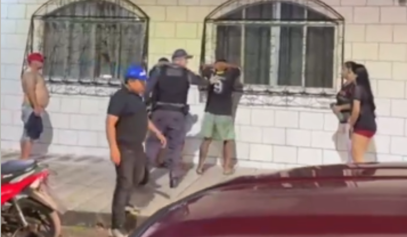 Homens são detidos após assaltos no bairro Santa Luzia em Maués