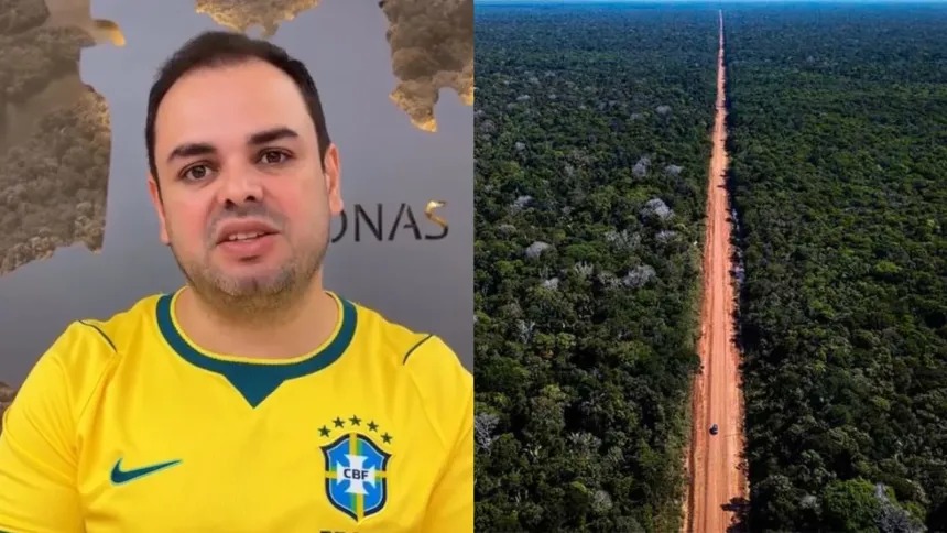 Roberto Cidade defende a BR-319 como motor do desenvolvimento amazonense