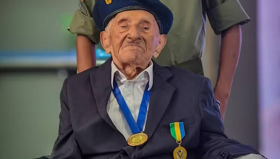 Falece aos 108 anos ex-combatente da Segunda Guerra Mundial no Ceará