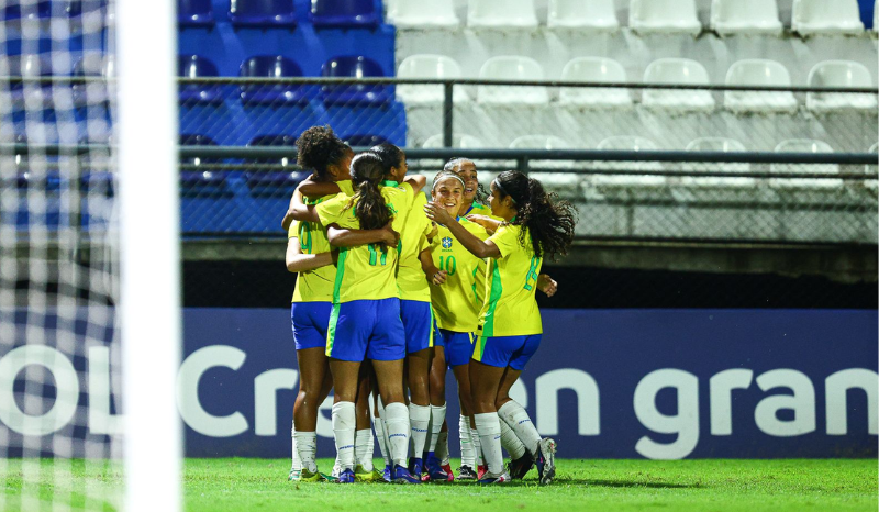 Brasil enfrenta Uruguai pelo Sul-Americano Feminino Sub-17 nesta segunda
