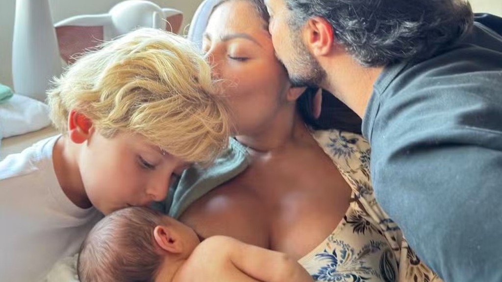 Thammy Miranda celebra chegada de Vicente, seu segundo filho com Andressa