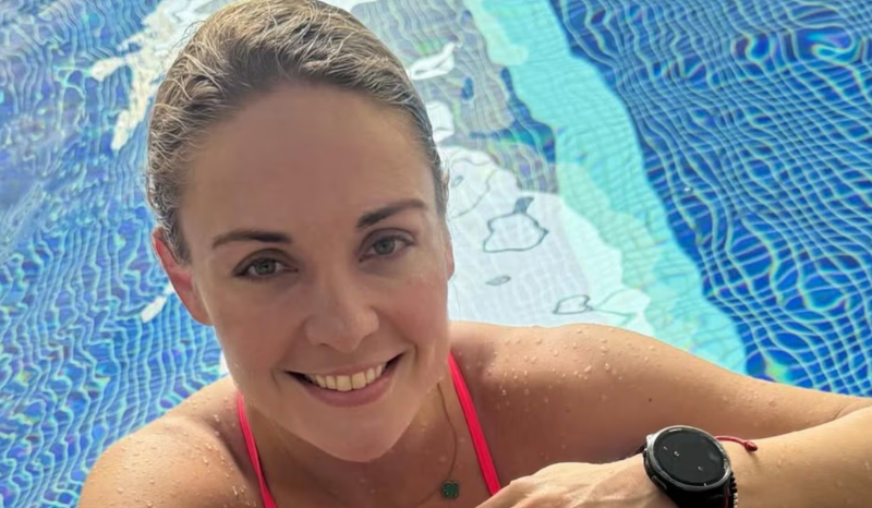 Triatleta brasileira Mara Flávia Araújo enfrentou dificuldades na natação