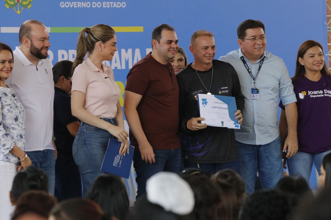 Cetam certifica 150 alunos e abre novas portas para o emprego no AM