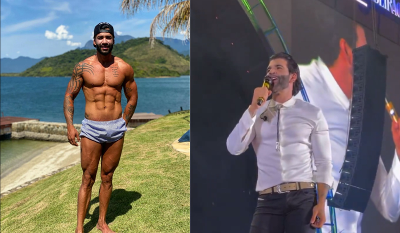 Gusttavo Lima chama atenção nas redes com mudança no visual durante show