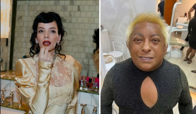 Lily Allen expressa desejo de conhecer Patixa durante sua visita ao Brasil