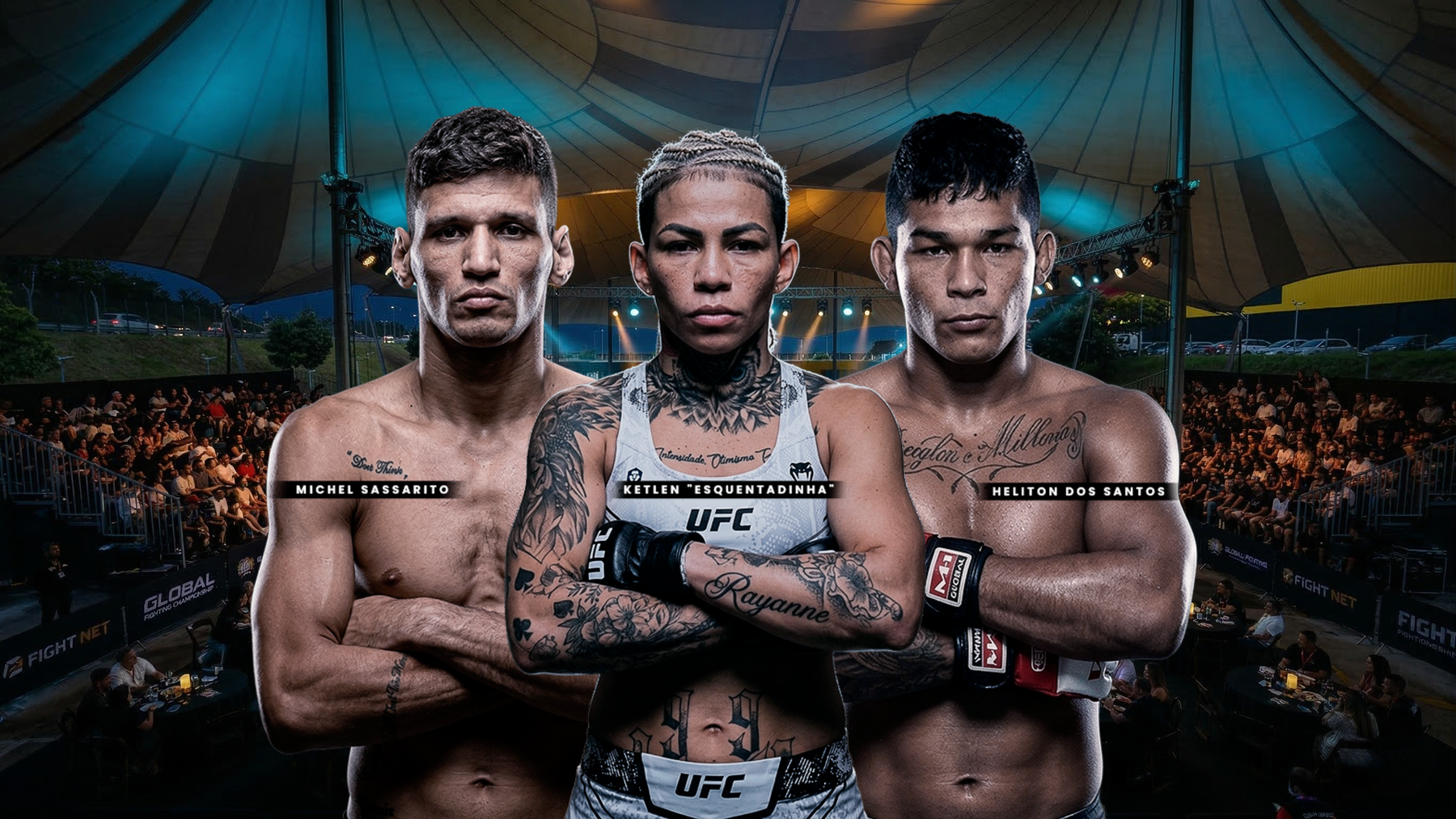 Zona Norte Fight traz 50 lutas de MMA para o Manaus ViaNorte neste sábado
