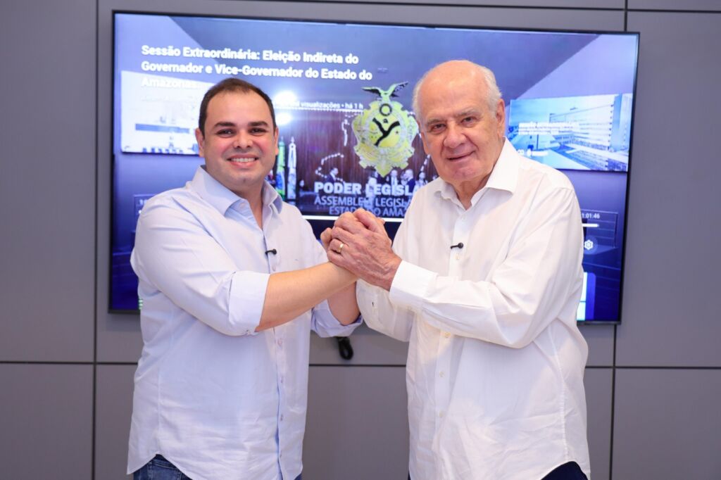 Roberto Cidade é eleito governador do Amazonas com apoio unânime na ALEAM