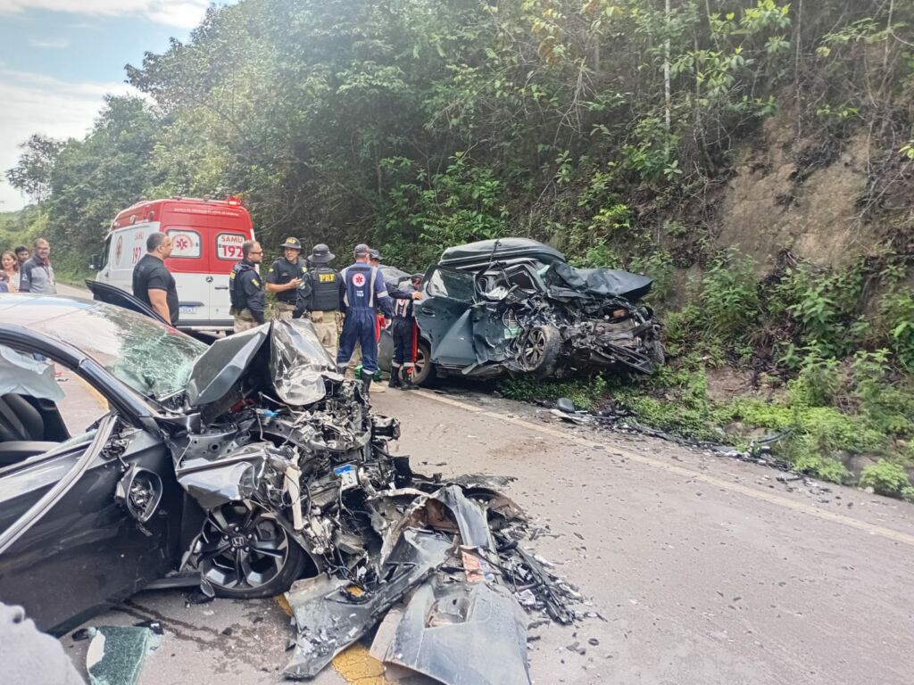 Tragédia na BR-174: colisão entre veículos resulta em morte e feridos