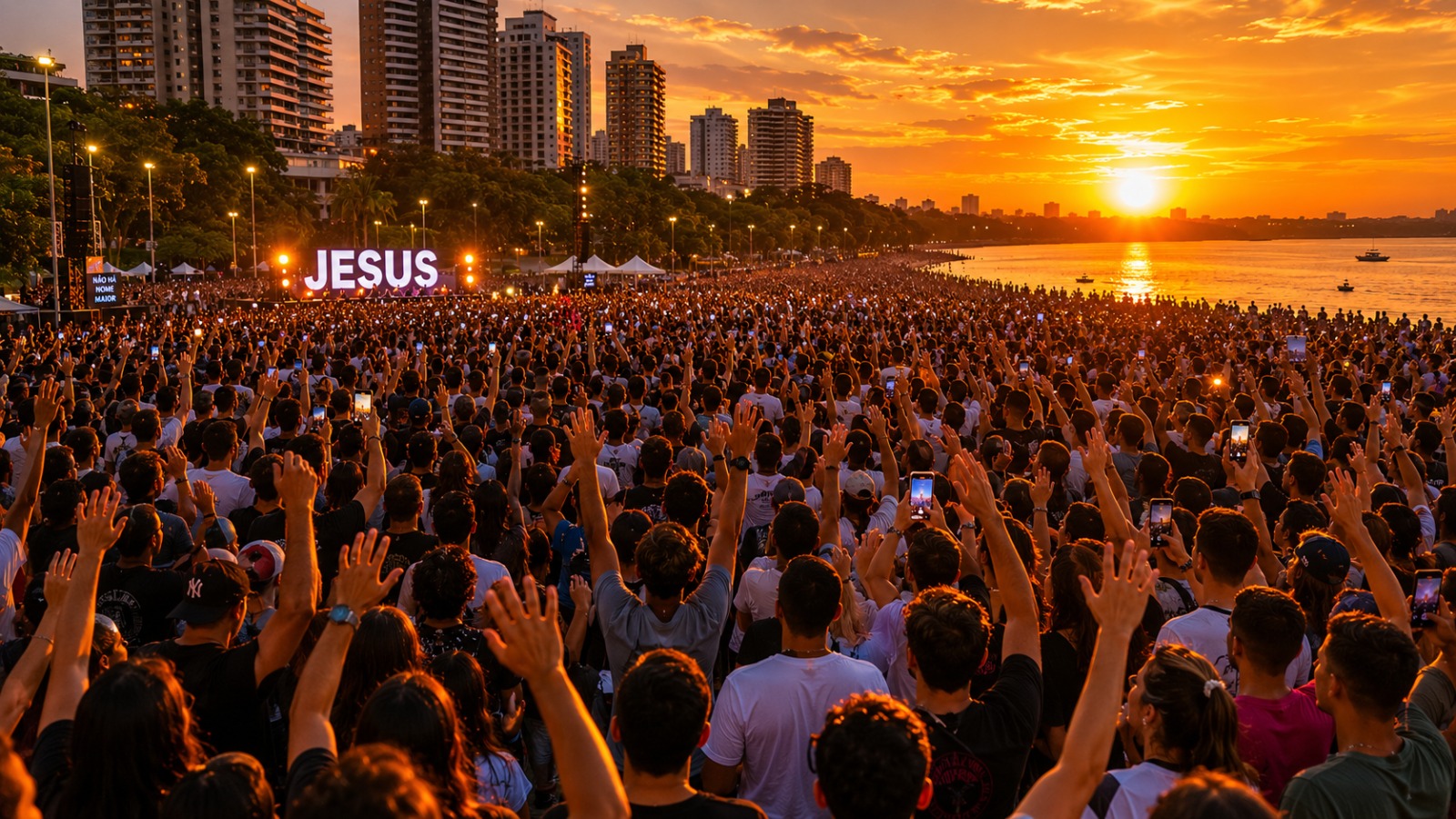 Amanhecer Manaus: Evento cristão deve reunir mais de 10 mil pessoas