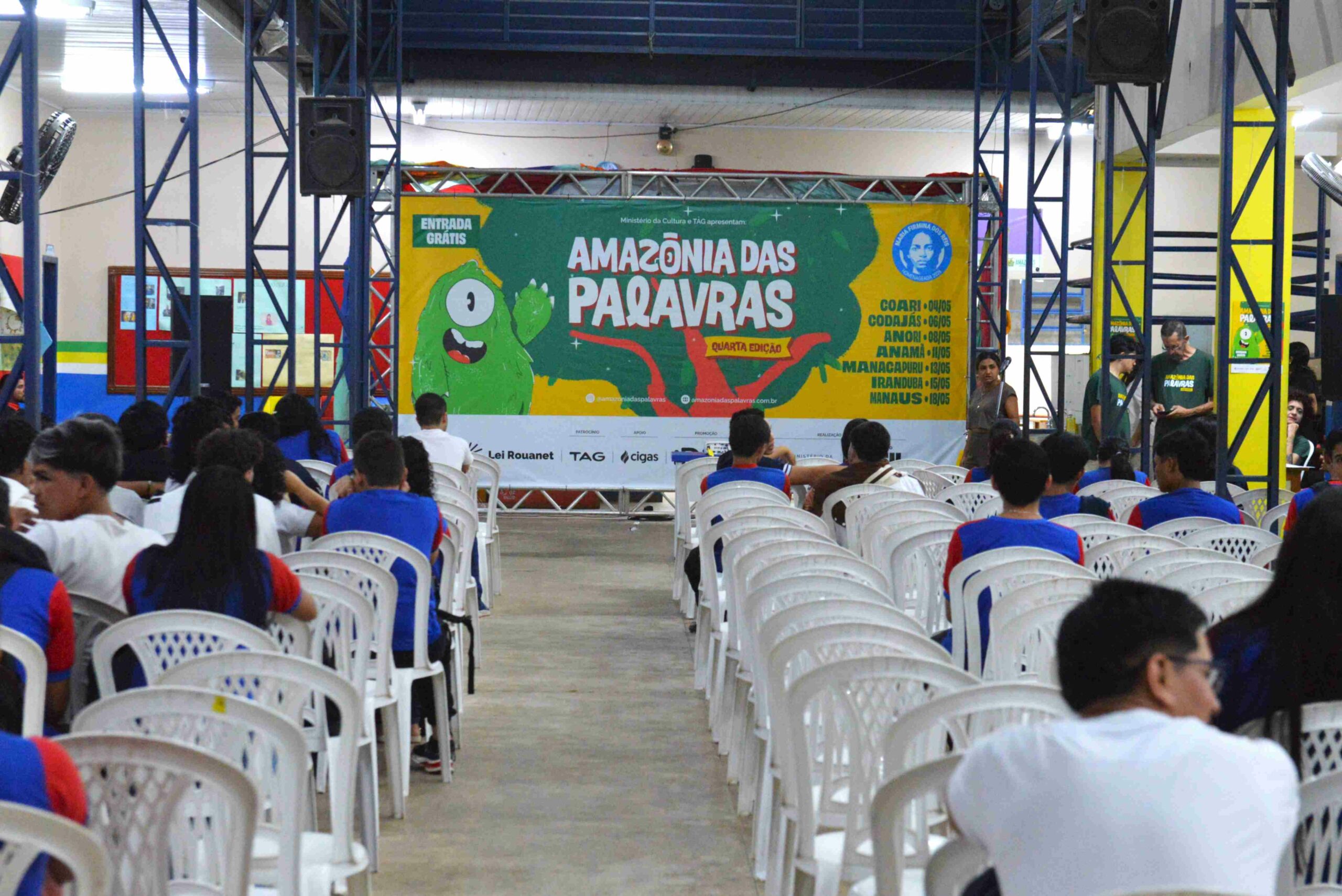 Amazônia das Palavras leva literatura e cultura ao interior do AM