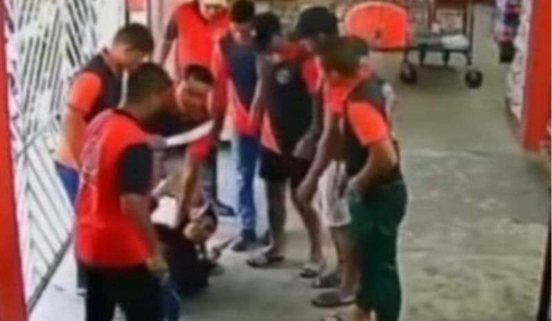 Funcionário enfrenta bandidos com terçado e impede assalto em loja no Pará