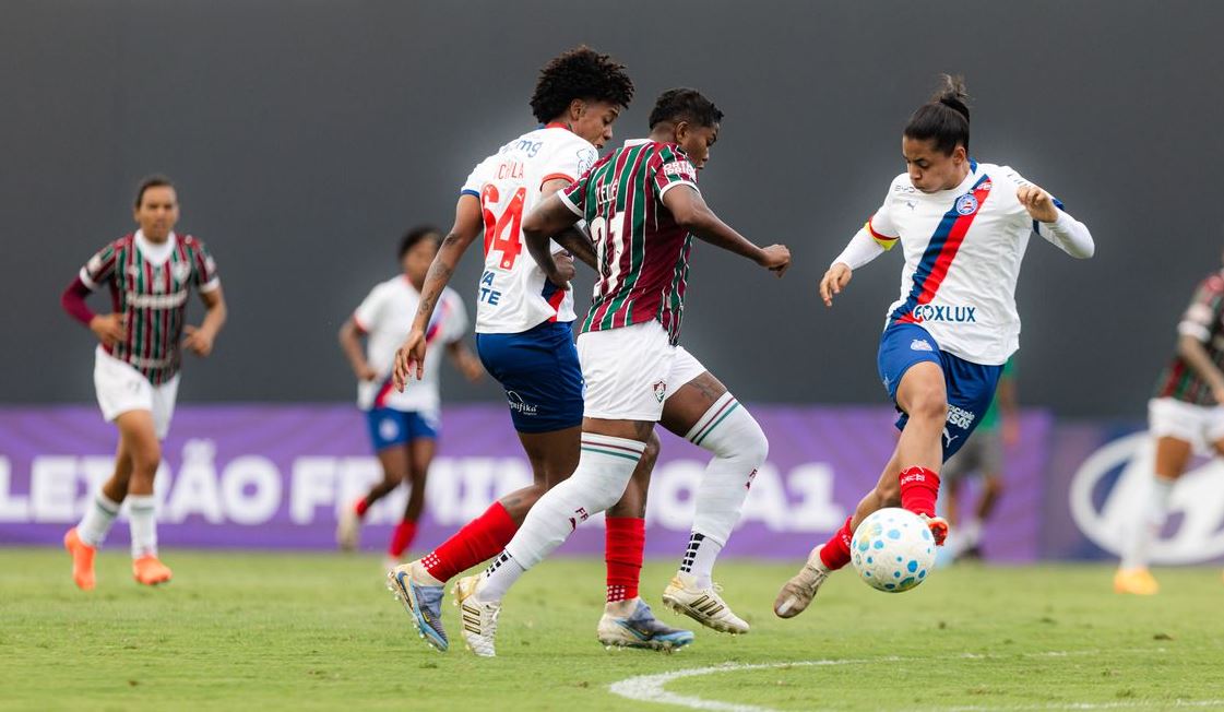 Bahia empata em 3 a 3 com Fluminense no Brasileiro Feminino