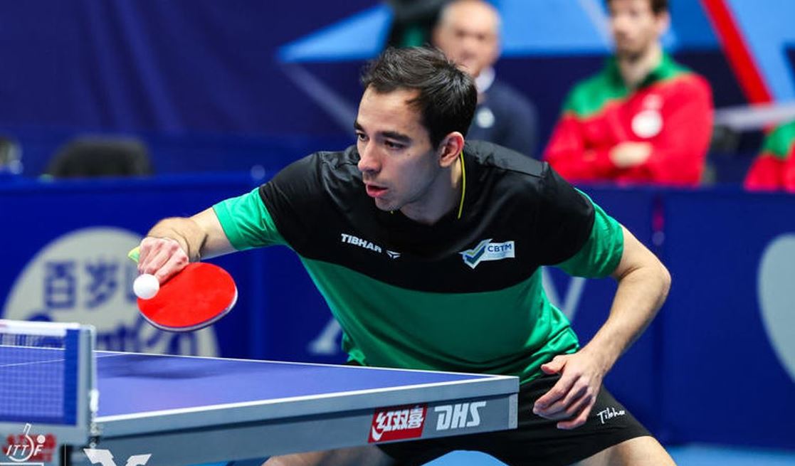 Brasil vence Inglaterra e avança para as quartas de final do Mundial de Tênis de Mesa