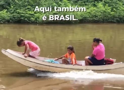 Vídeo mostra a realidade dos ribeirinhos na Amazônia; Aqui também é Brasil