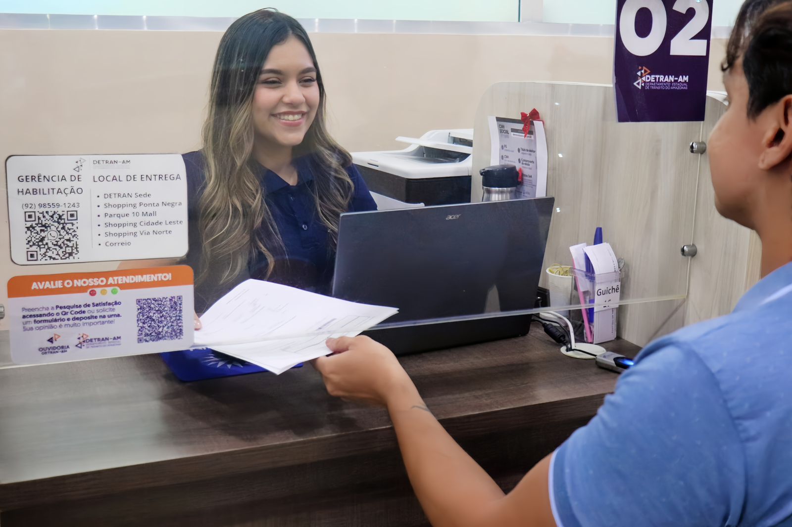 Posto do Detran no Shopping Manaus ViaNorte reabre na próxima segunda-feira