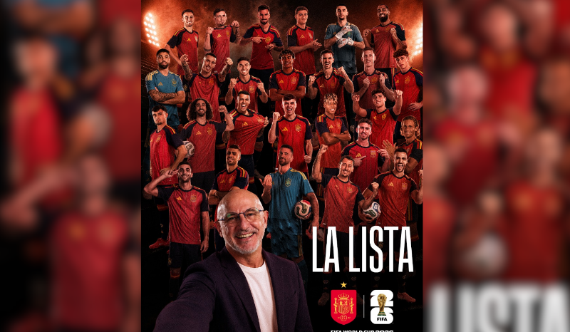 Espanha anuncia convocação sem jogadores do Real Madrid para a Copa 2026