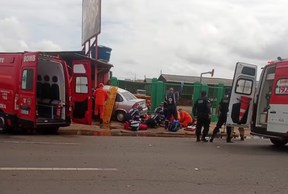 Motorista embriagado atropela mãe e fere família em Boa Vista