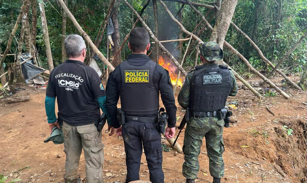 Operação da PF combate garimpos ilegais no Amapá e Pará