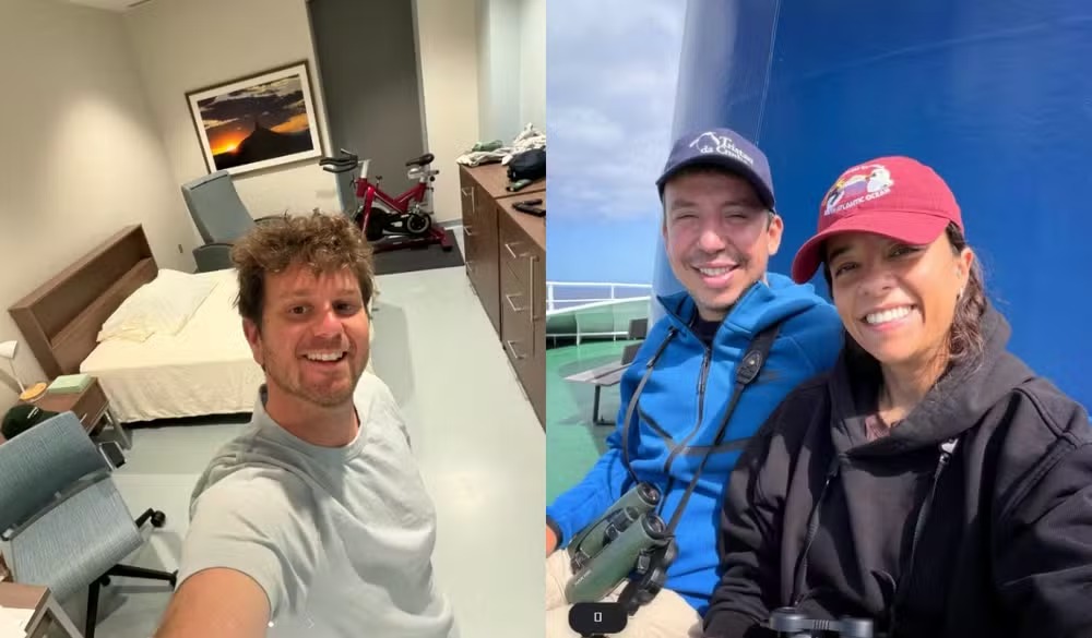Passageiros de navio com hantavírus compartilham experiências de quarentena