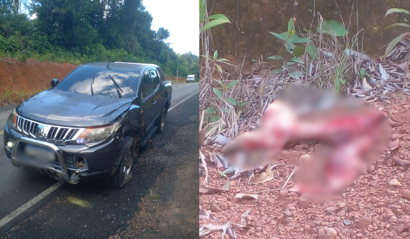 Motociclista tem perna amputada após acidente na AM-070