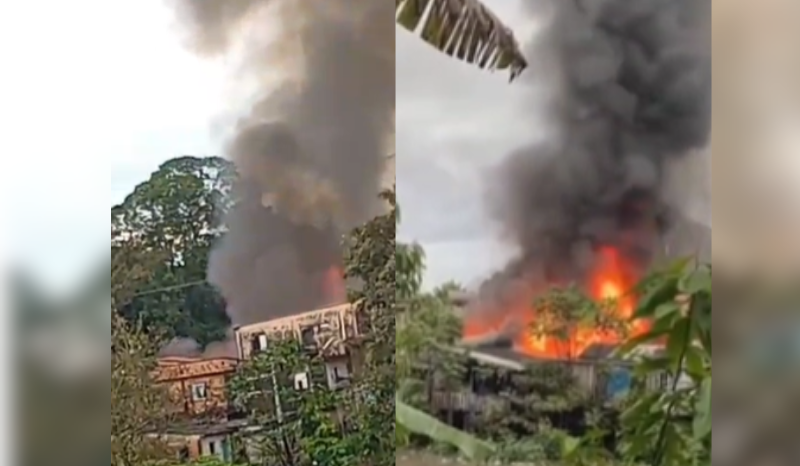 Incêndio devastador no São Jorge em Manaus destrói mais de 20 casas