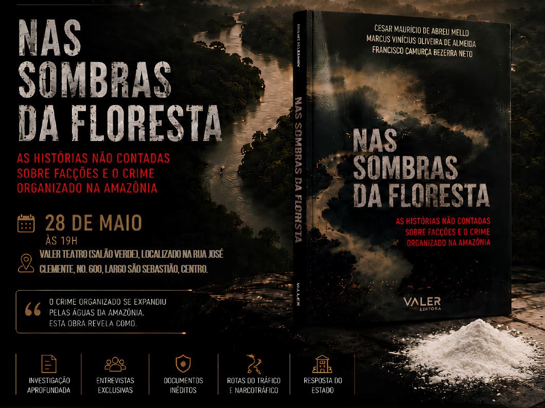 Lançamento de livro aborda crime organizado na Amazônia