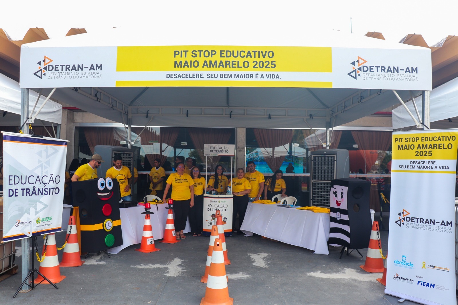Detran-AM realiza Pit Stop do Maio Amarelo em Manaus nesta semana