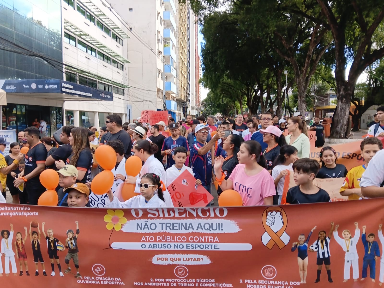 Mobilização em Manaus Combate Abuso Sexual no Esporte