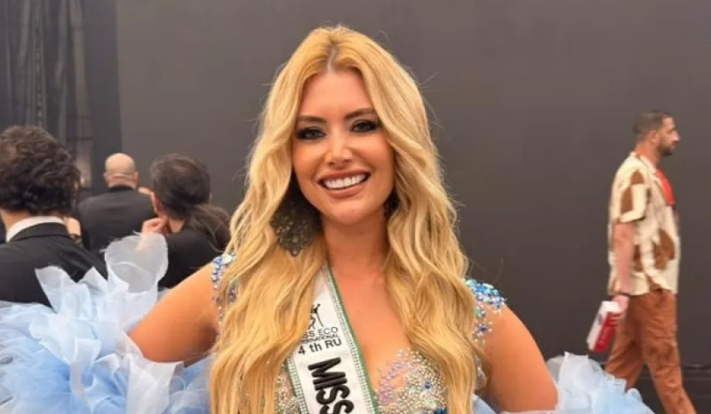 Joana Camargo, Miss Brasil, cai ao vivo em concurso internacional no Egito