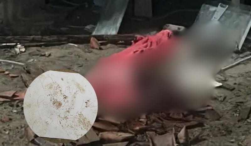 Idoso é brutalmente assassinado em Manaus; bilhete intrigante é encontrado