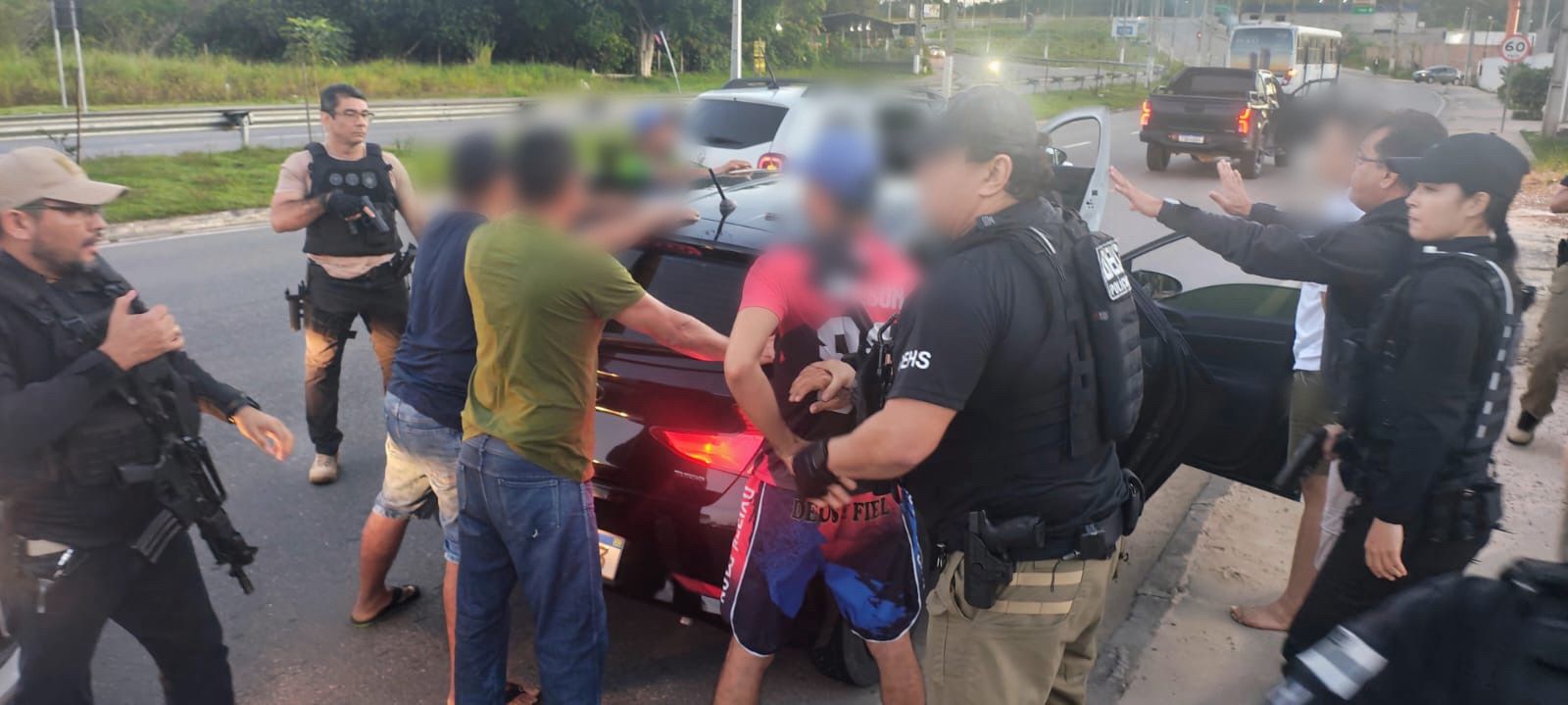 Dois homens são presos por assassinato de PM aposentado no Tarumã
