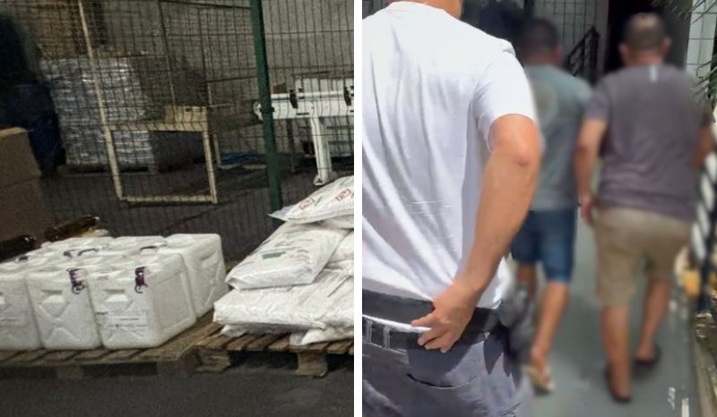 Funcionário é detido por roubo de produtos químicos em Manaus