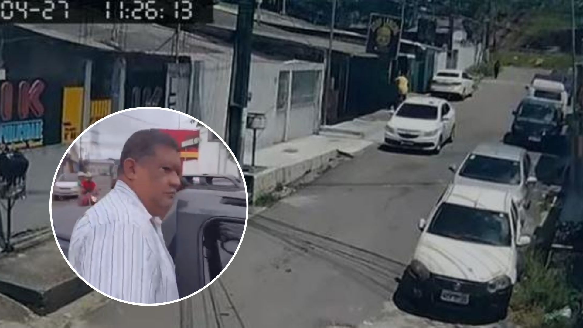 Mãe enfrenta taxista suspeito de agredir filha em delegacia de Manaus