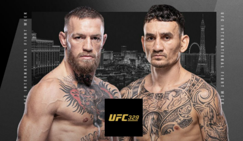 Conor McGregor enfrenta Max Holloway no UFC 329 em 11 de julho
