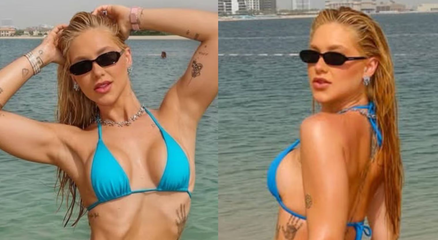 Virginia Fonseca exibe beleza em praia de Dubai; confira as fotos